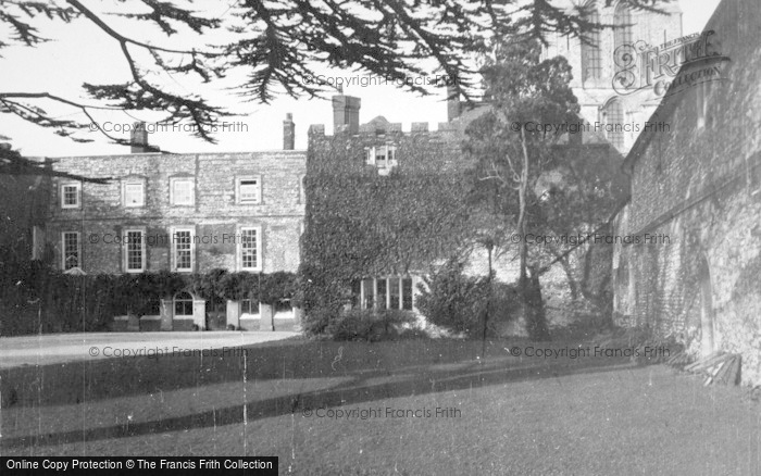 Photo of Chichester, Bishop's Palace c.1950