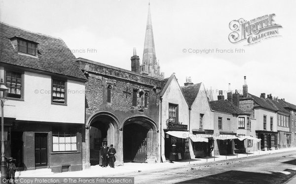 Photo of Chichester, Canon Lane Archway, South Street 1890