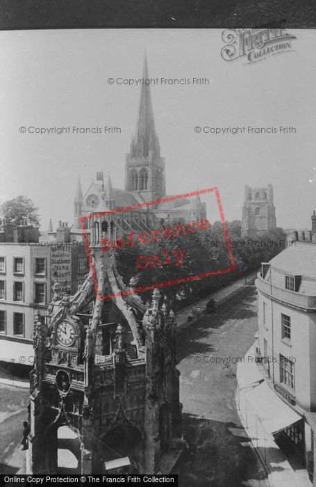 Photo of Chichester, Cathedral And Market Cross 1890