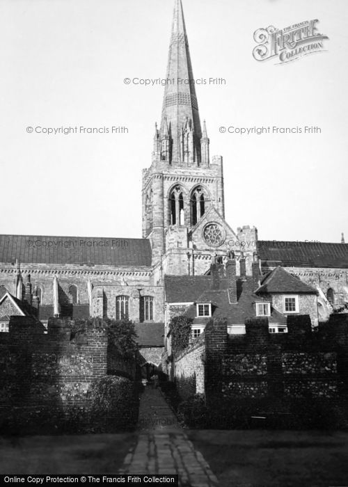 Photo of Chichester, Cathedral c.1950