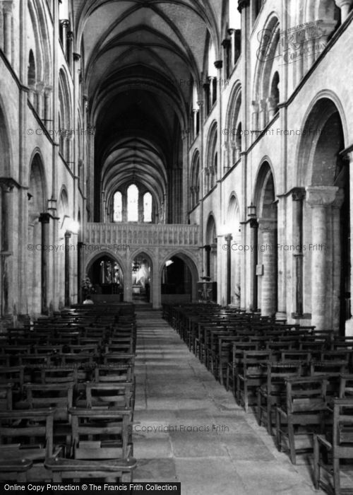 Photo of Chichester, Cathedral Interior c.1965