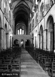 Cathedral Interior c.1965, Chichester