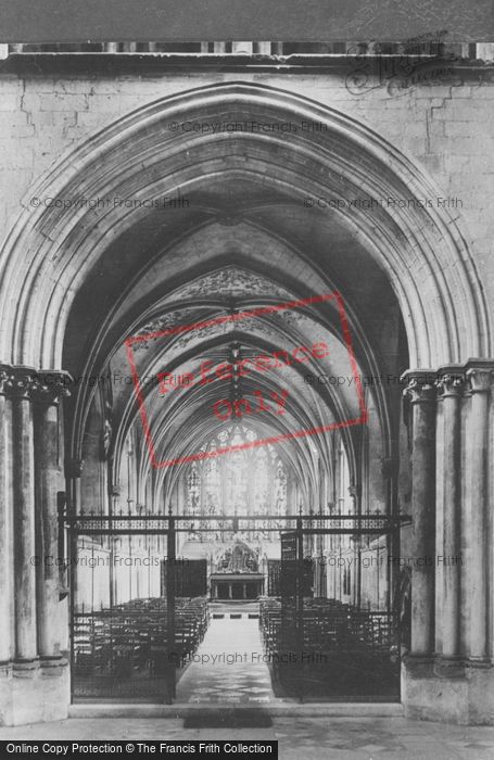 Photo of Chichester, Cathedral, Lady Chapel 1892