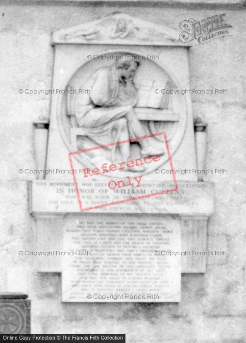 Photo of Chichester, Cathedral, William Collins Memorial 1965
