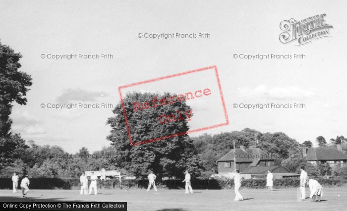 Photo of Chichester, Cricket At  Priory Park c.1965