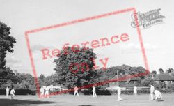 Cricket At  Priory Park c.1965, Chichester