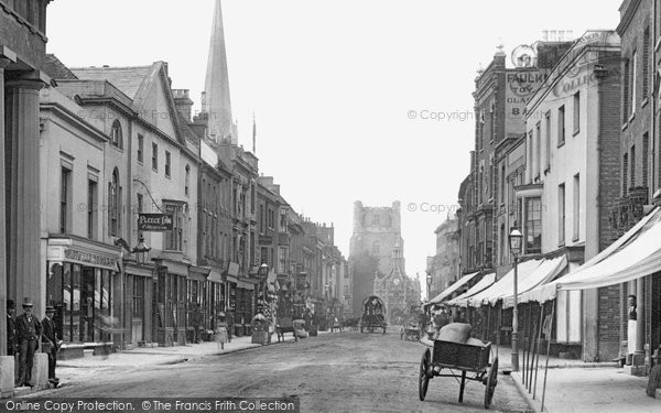 Photo of Chichester, East Street 1890