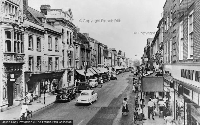Photo of Chichester, East Street c.1960