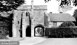 Entrance To Bishops Palace c.1960, Chichester