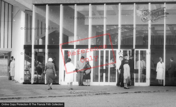 Photo of Chichester, Festival Theatre Entrance c.1965