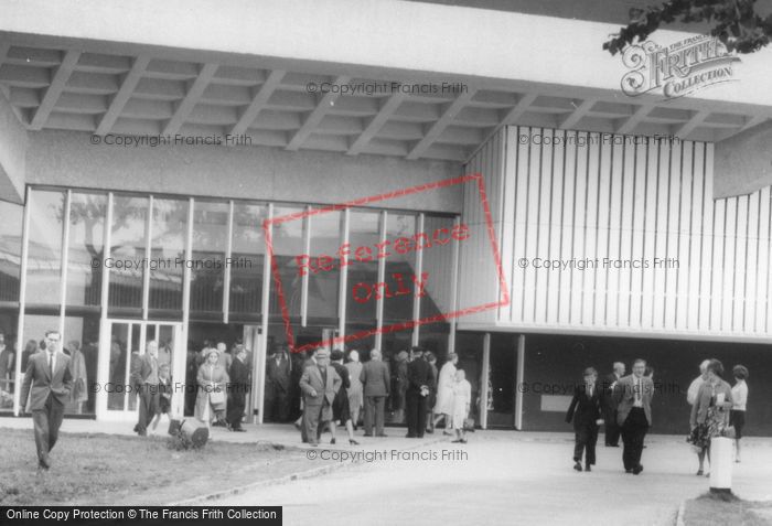 Photo of Chichester, Festival Theatre Entrance c.1965