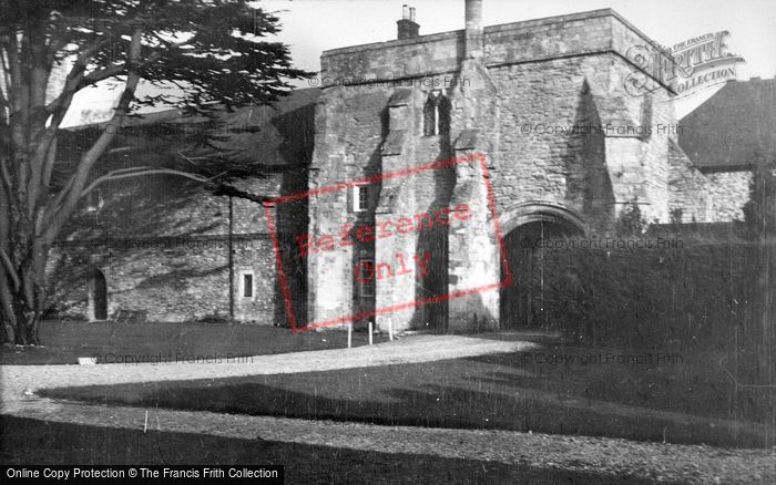 Photo of Chichester, Gatehouse To Bishop's Palace c.1950