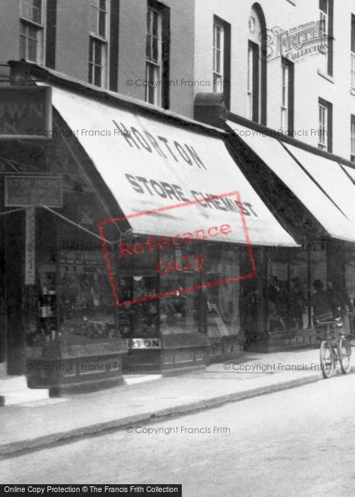 Photo of Chichester, Horton's Store And Chemist, South Street 1923