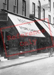 Horton's Store And Chemist, South Street 1923, Chichester