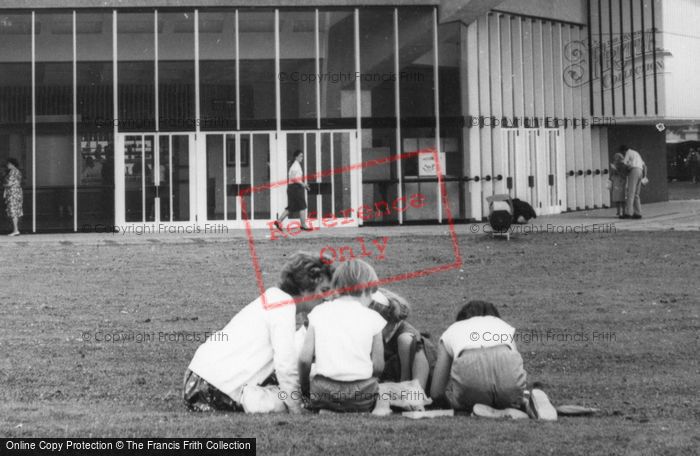 Photo of Chichester, In Front Of The Festival Theatre c.1965