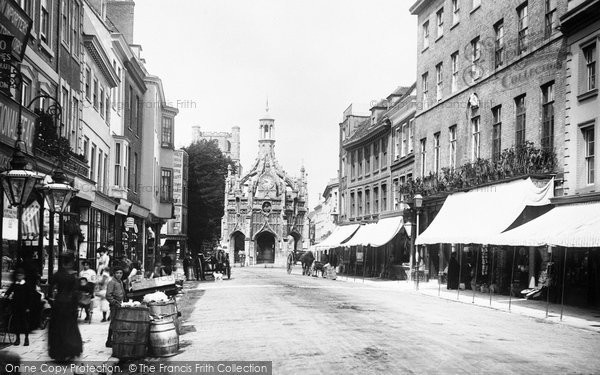 Photo of Chichester, Market Cross 1892