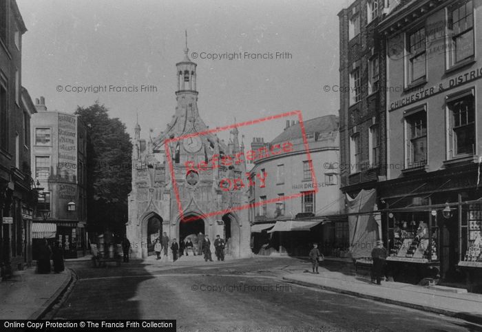 Photo of Chichester, Market Cross 1898