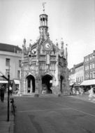 Market Cross From South Street c.1960, Chichester