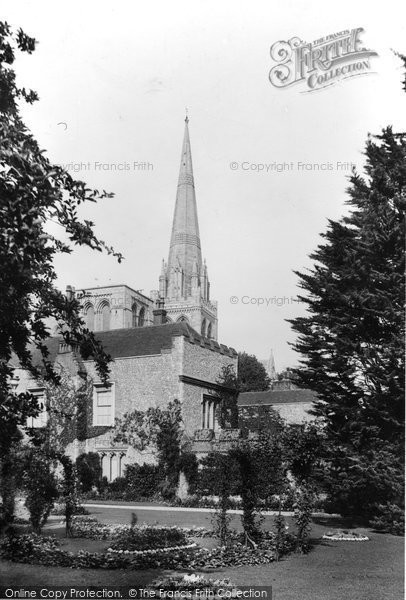Photo of Chichester, The Cathedral And The Bishop's Palace 1892