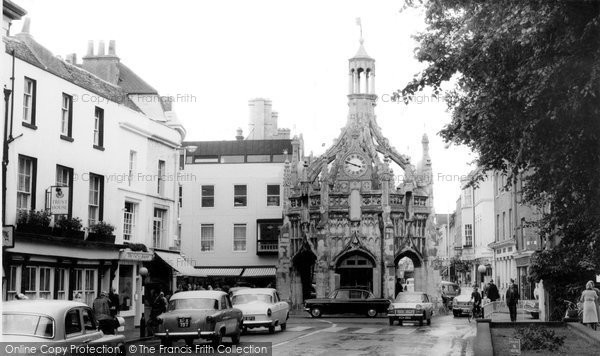 Photo of Chichester, The Cross c.1965
