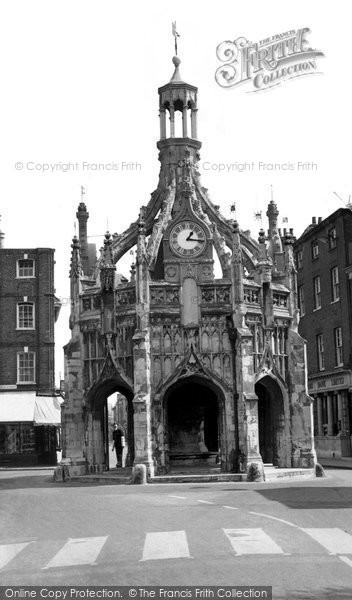 Photo of Chichester, The Market Cross c.1960