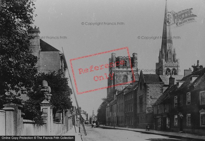 Photo of Chichester, West Street 1890