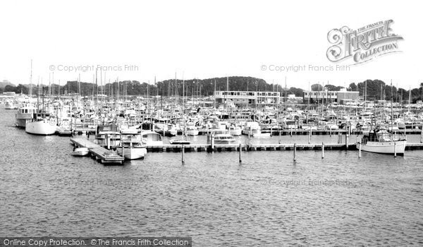 Photo of Chichester, Yacht Basin From The Watch Tower c.1965