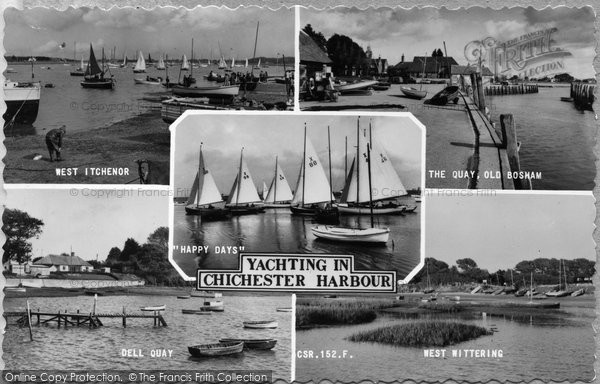 Photo of Chichester, Yachting In Chichester Harbour c.1965