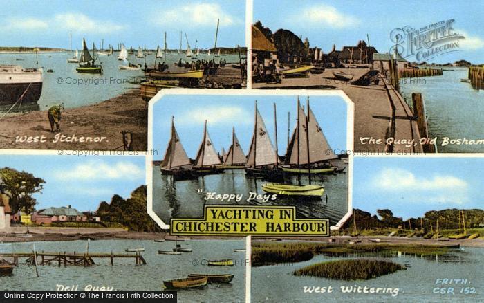 Photo of Chichester, Yachting In Chichester Harbour c.1965