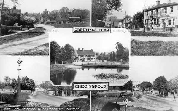 Photo of Chiddingfold, Composite c.1950