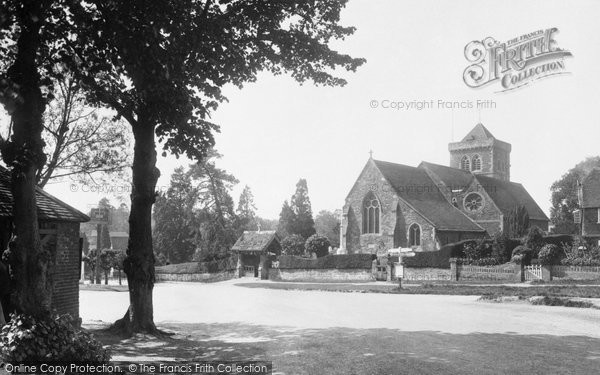 Photo of Chiddingfold, St Mary's Church 1933