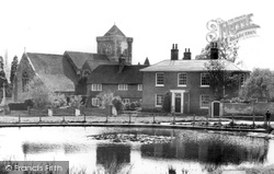 The Pond And St Mary's Church c.1960, Chiddingfold