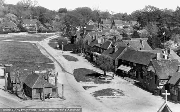 Photo of Chiddingfold, The Village c.1955