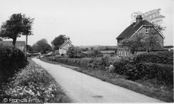 The Village And Place Farm c.1955, Chiddingly