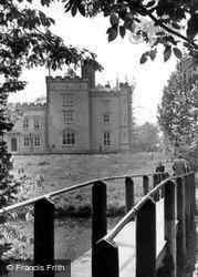 Castle, Crossing The Bridge c.1955, Chiddingstone