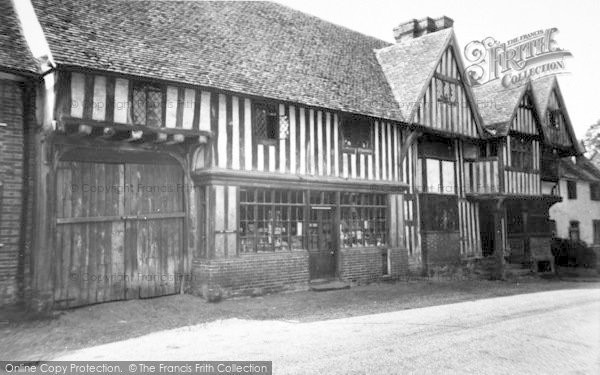 Photo of Chiddingstone, Old Houses c.1965