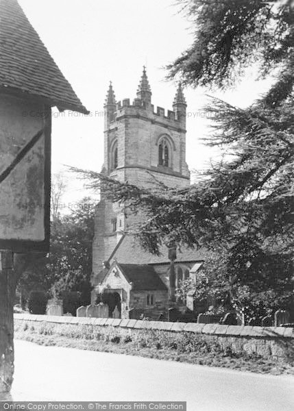 Photo of Chiddingstone, St Mary's Church c.1955