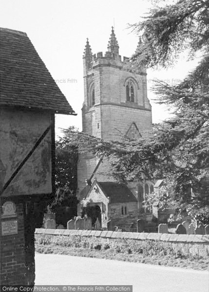 Photo of Chiddingstone, St Mary's Church c.1955