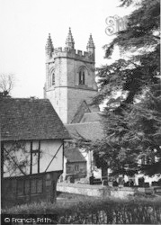 St Mary's Church c.1955, Chiddingstone