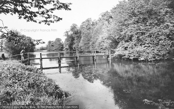 Photo of Chiddingstone, The Lake c.1960