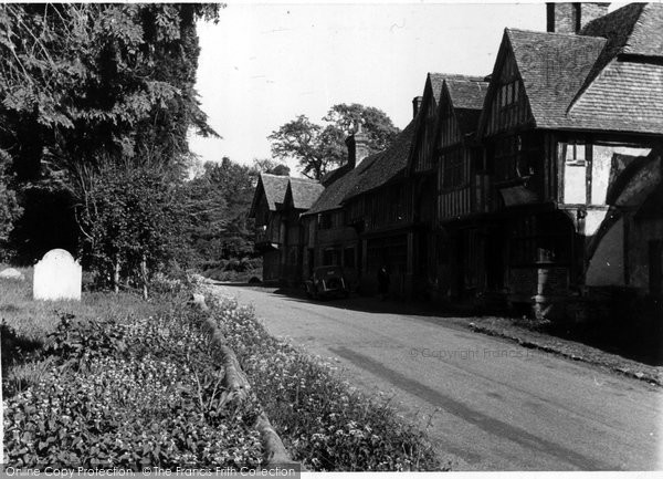 Photo of Chiddingstone, The Old Houses  c.1955