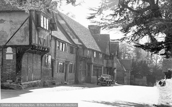 Photo of Chiddingstone, The Old Houses c.1955