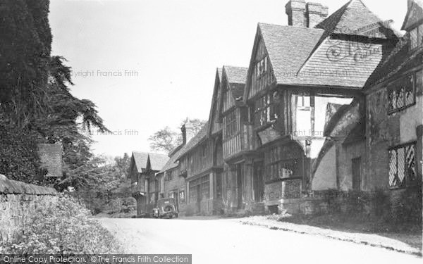 Photo of Chiddingstone, The Village c.1955
