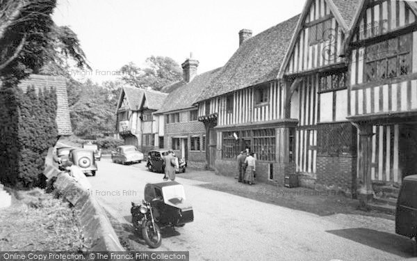 Photo of Chiddingstone, The Village c.1960