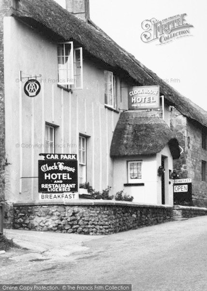 Photo of Chideock, Clock House Hotel c.1960