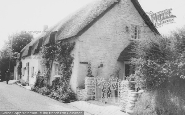Photo of Chideock, Cob Cottage c.1965