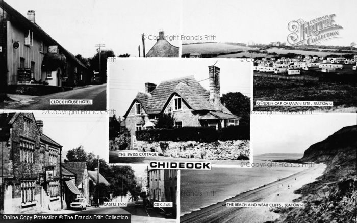 Photo of Chideock, Composite c.1965