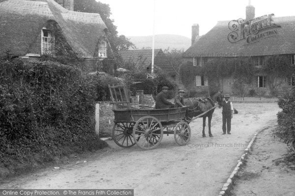 Photo of Chideock, Horse And Cart 1912