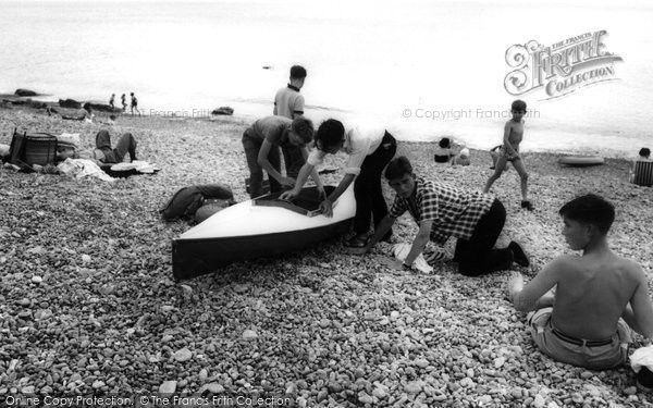Photo of Chideock, The Beach c.1965