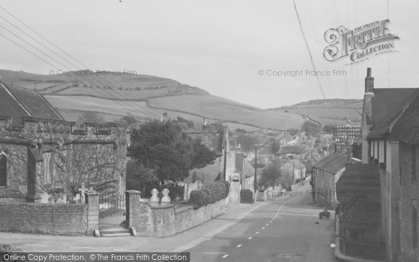 Photo of Chideock, The Village c.1950